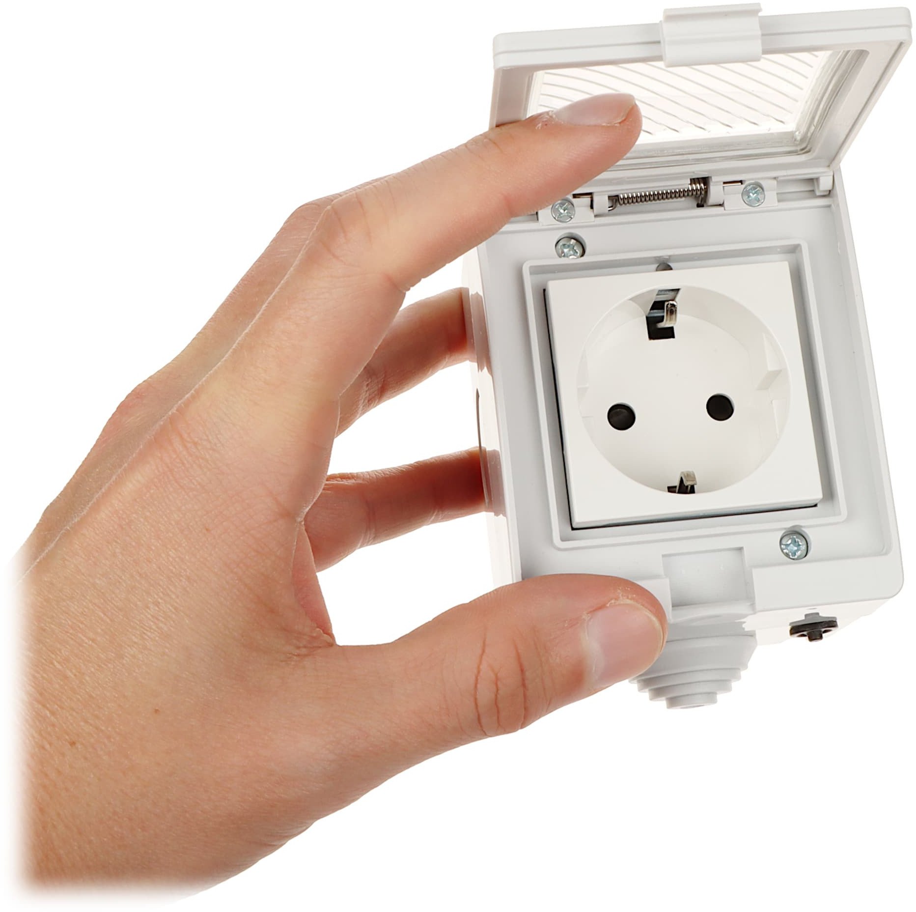 INTELIGENTNE GNIAZDO ELEKTRYCZNE ATLO-S1IP5-TUYA Wi-Fi, Tuya Smart