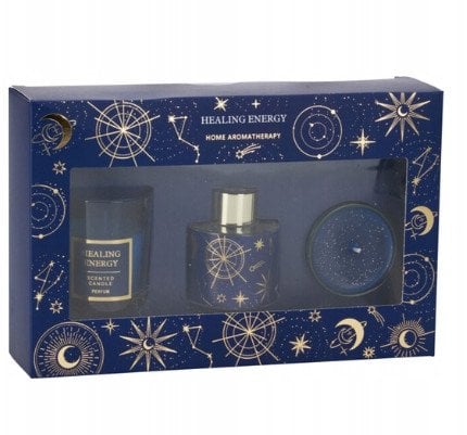 Dyfuzor zapachowy zestaw 3 elementowy Healing Energy aromaterapia do domu