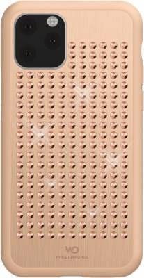 Hama HAMA CRYSTAL CASE THE ROCK IPHONE 11PRO RÓŻOWO-ZŁOTY KRYSZTAŁKI SWAROVSKIEGO 18 KARATOWE standard