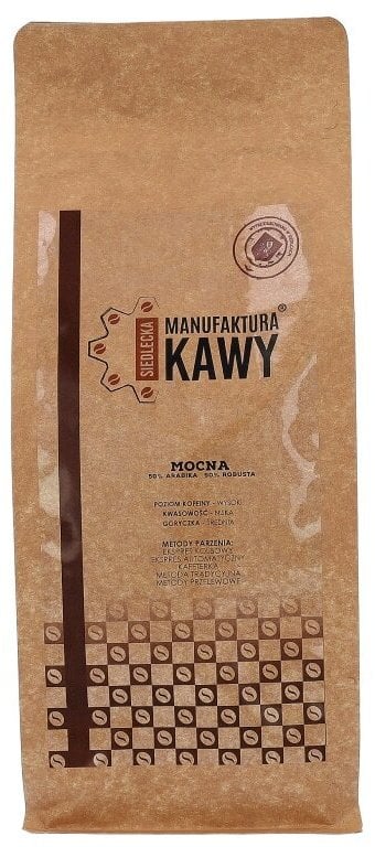 Kawa ziarnista Siedlecka Manufaktura Kawy Kawa ziarnista Mocna Mieszanka 1kg
