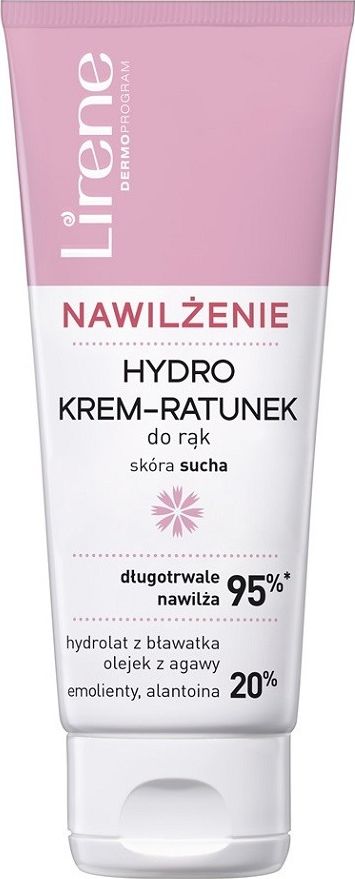 Lirene Nawilżenie hydro krem-ratunek do rąk do skóry suchej 75ml