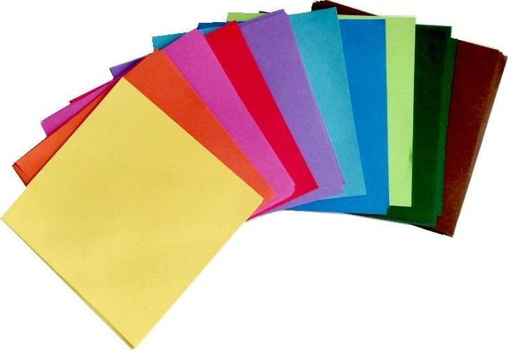 Papier origami 70g 10x10cm 100 arkuszy MIX