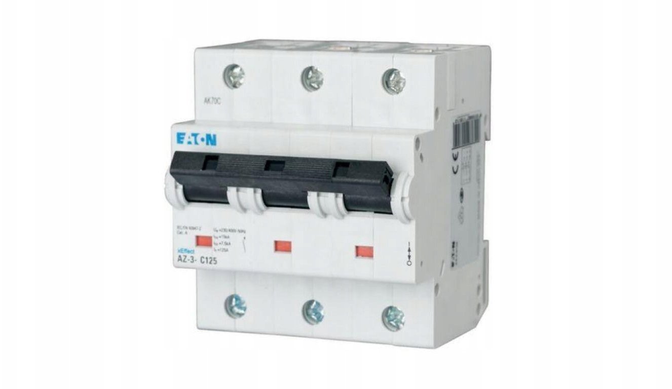 Wyłącznik nadprądowy 3P C 25A 25kA AC AZ-3-C25 211776