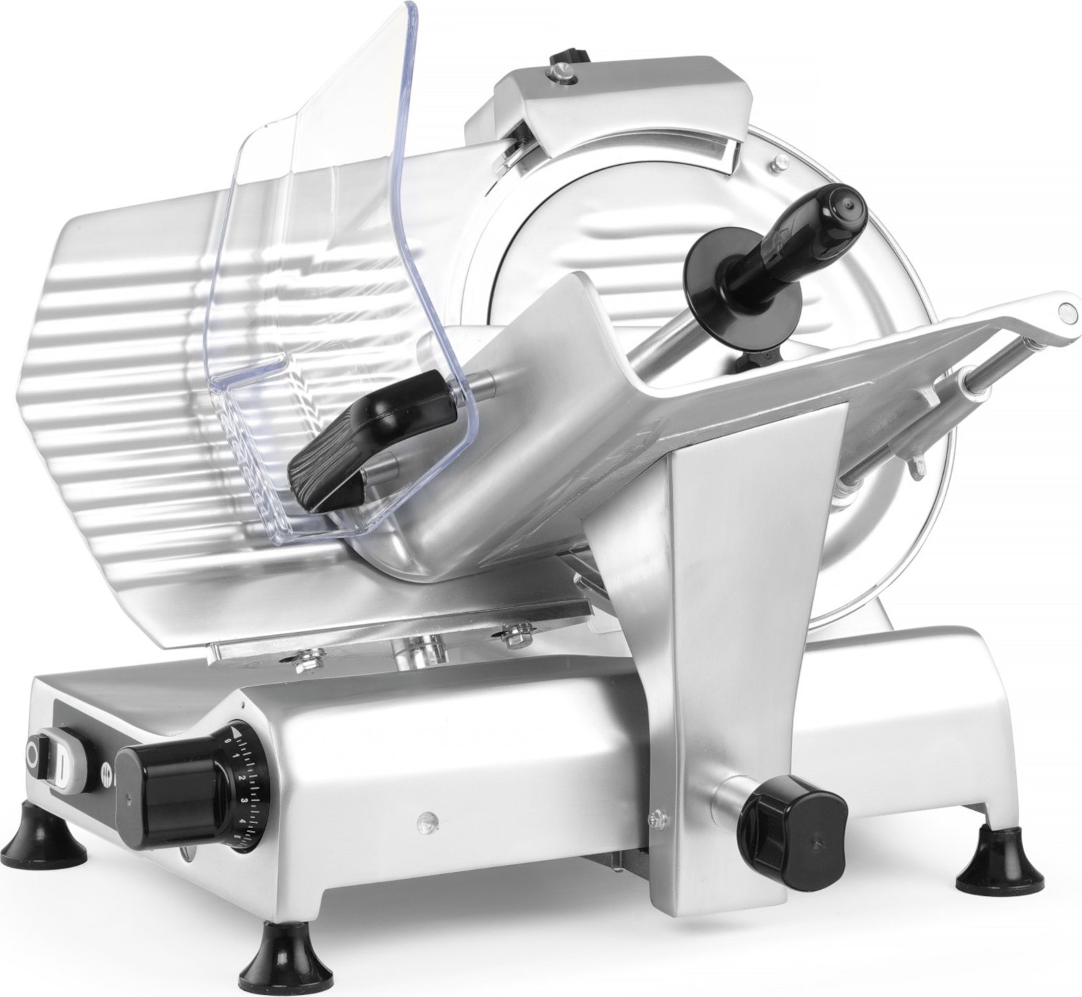 Hendi Krajalnica elektryczna do wędlin serów śr. 300 mm 250 W Krajalnica elektryczna do wędlin serów śr. 300 mm 250 W