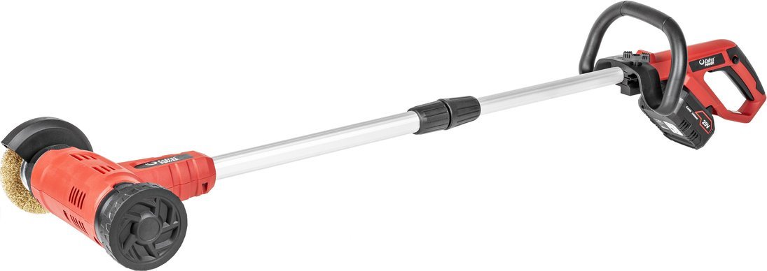 Cedrus CEDRUS PC160Li SZCZOTKA ODCHWASZCZARKA DO SZCZELIN FUG SPOIN OCZYSZCZARKA DO KOSTKI BRUKOWEJ CHWASTÓW MCHU AKUMULATOROWA 2w1 POWER+ 20V - OFICJ