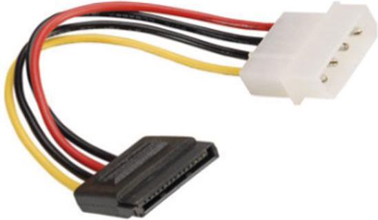 Savio Molex - SATA, 0.18m, Wielokolorowy (SAVAK-10)