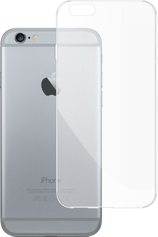 etumi Etui Do Iphone 6 / 6S Gumowe Slim Clear View Pokrowiec Ochronny / Futerał Obudowa / Ochrona Clear Cover Bezbarwne Slim Case0061