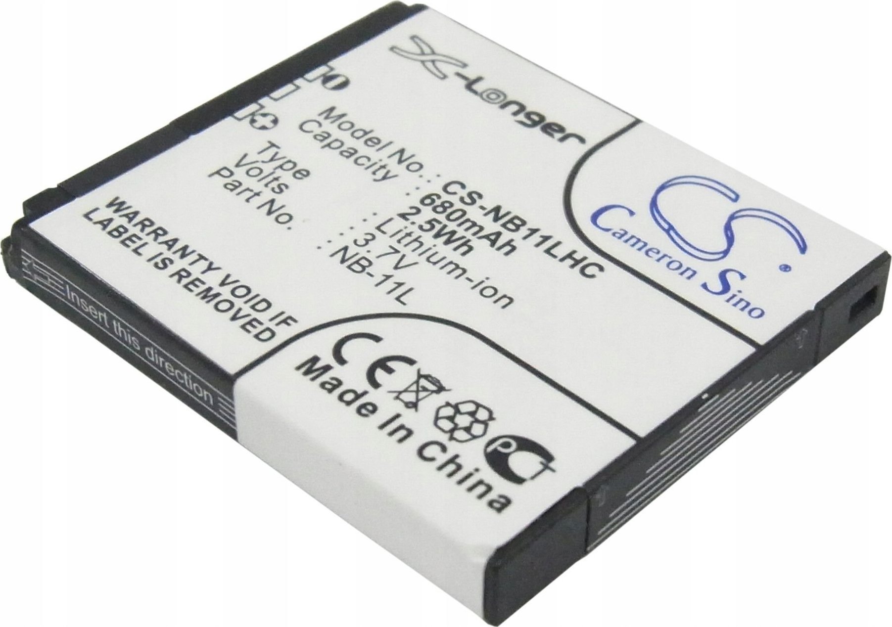 Akumulator Cameron Sino Akumulator Bateria Typu Nb-11l / Nb-11lh / Nb11l Do Canon / Cs-nb11lhc