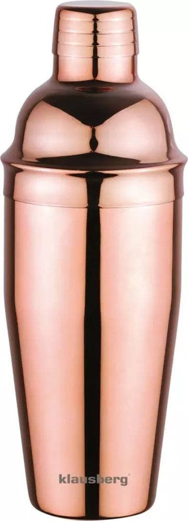 Klausberg SHAKER BARMAŃSKI DO DRINKÓW KOKTAJLI 750ML ROSEGOLD KLAUSBERG KB-7650