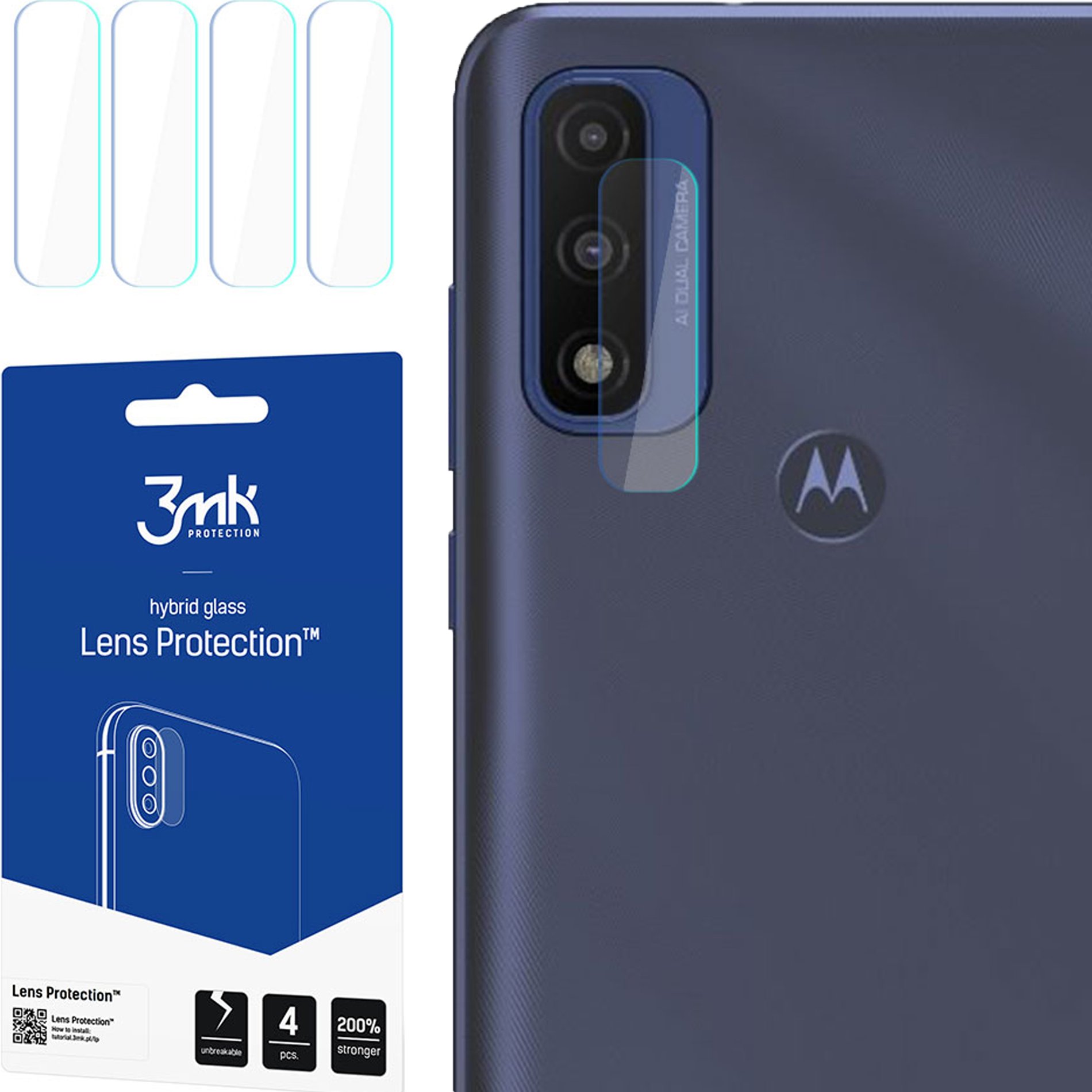 MOTOROLA MOTO G PURE - 3MK LENS PROTECTION