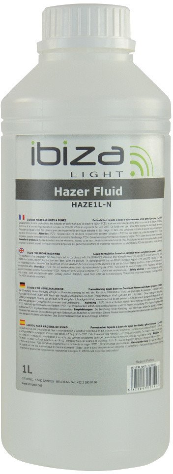 Płyn do wytwornicy dymu typu Hazer 1L HAZE1L-N Ibiza one size