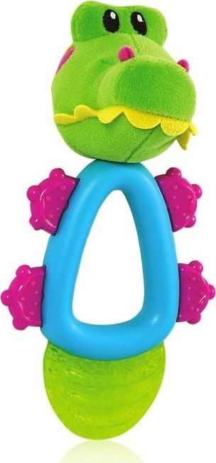 Nuby Gryzak z żelem - Aligator
