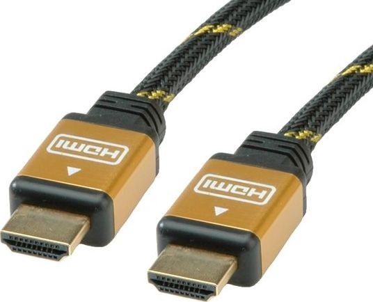 Kabel Roline HDMI - HDMI 15m złoty