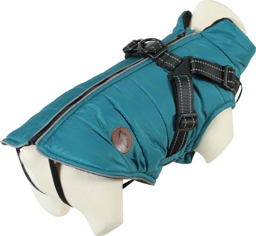 ZOLUX Kurtka puchowa z szelkami dla psa R.40 niebieska