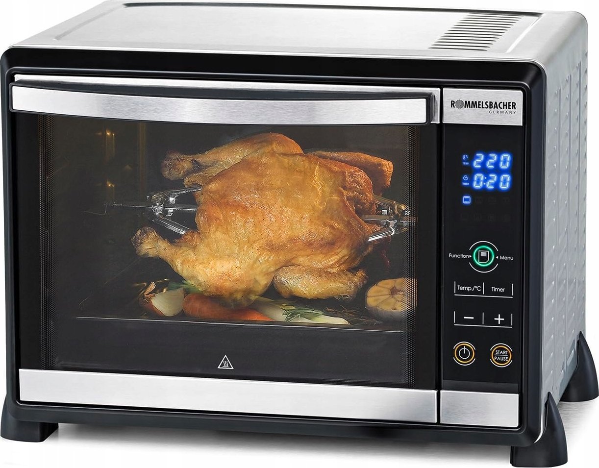 Mini piekarnik Rommelsbacher baking and barbecue BGE 1580 / E, mini-oven (stainless steel)