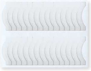 Top Choice Szablony do French Manicure (7552)