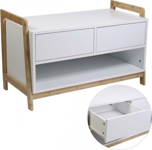 Intesi Szafka Kopenhaga biała/ naturalna