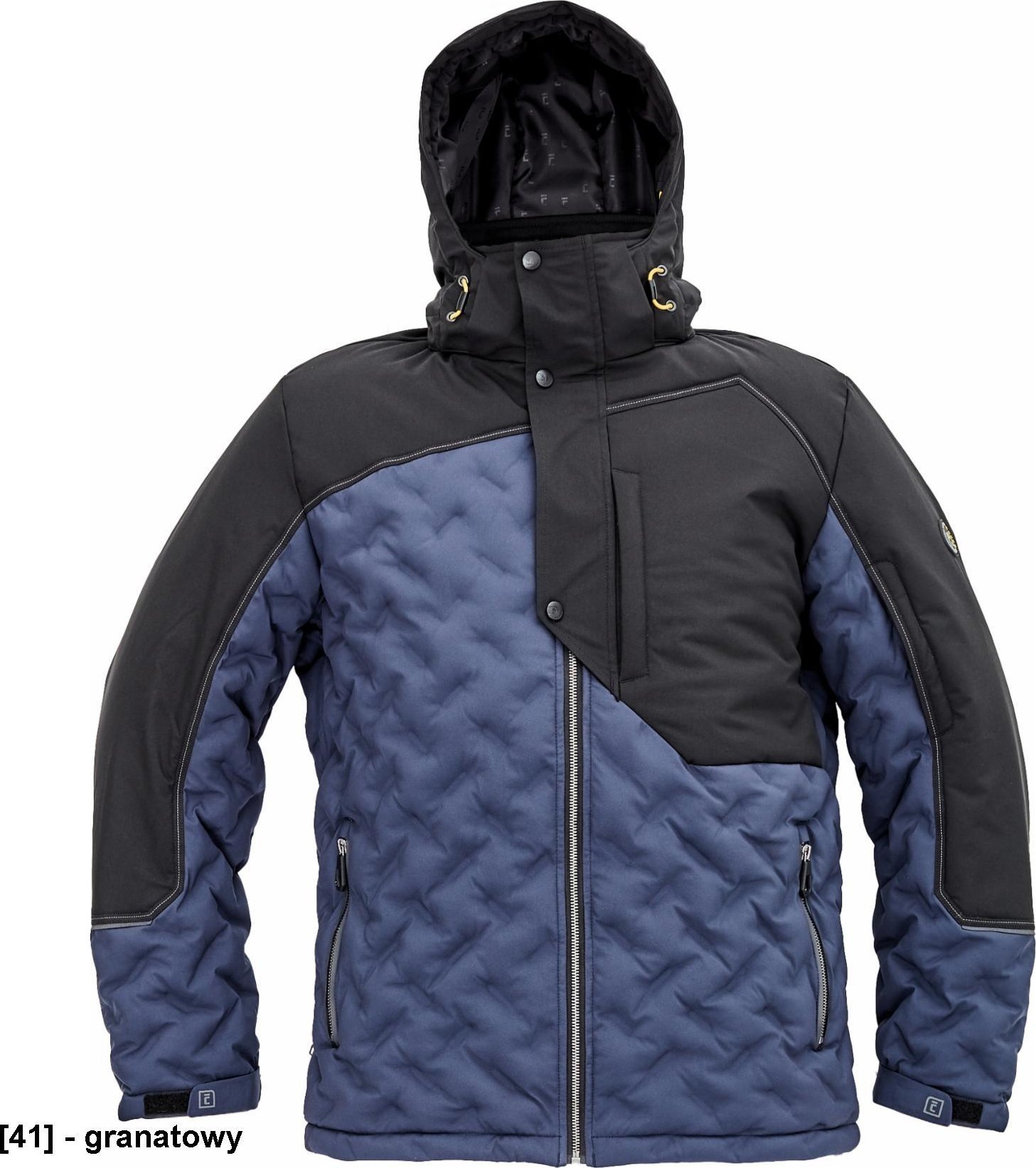 CERVA NEURUM - kurtka zimowa parka - antracyt XL