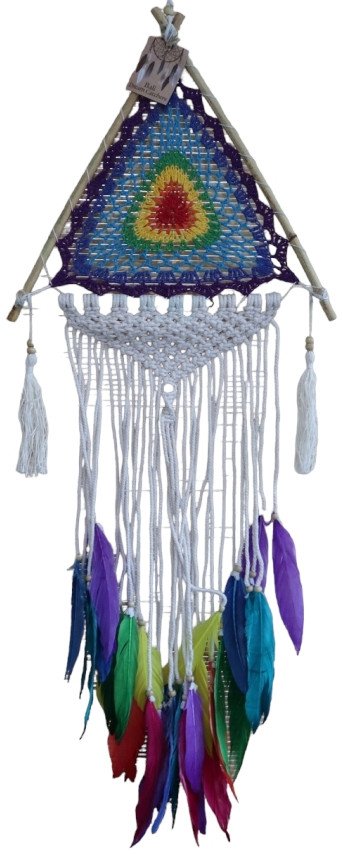 Łapacz Snów - Kolorowa Piramida Mała