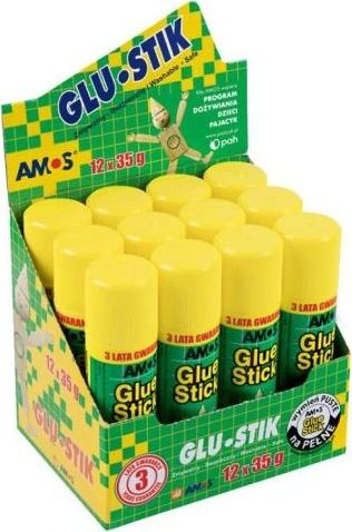 Amos Klej w sztyfcie 35g 12szt.