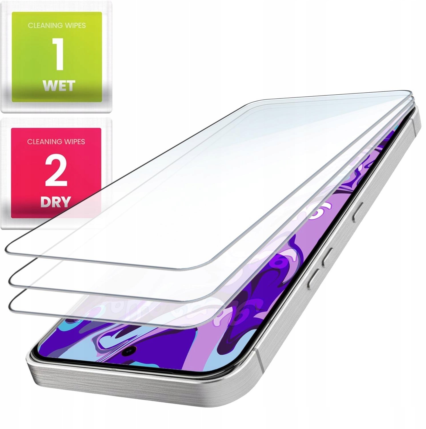 Hello Case 3-PAK Hartowane szkło Do Realme C71 (Płaskie 2.5D, Szybka 9H, Ochronne)