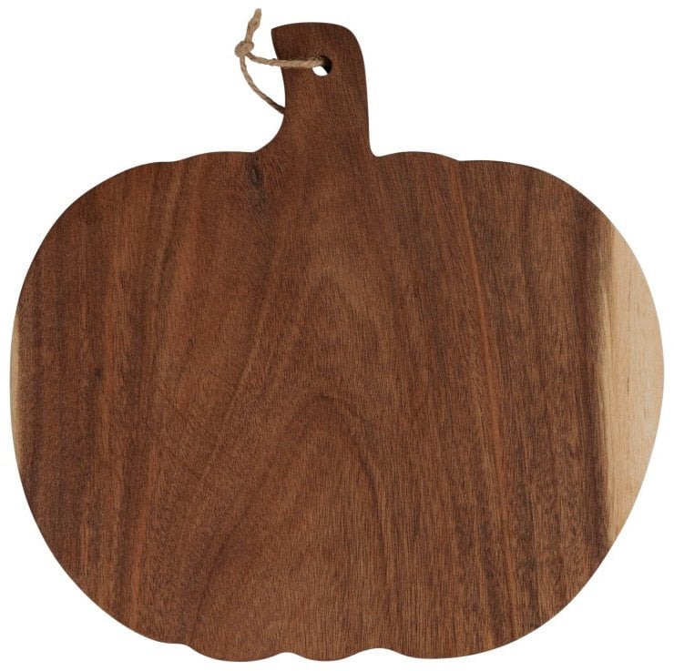 Alpina - Deska drewniana do serwowania w kształcie dyni 30x29 cm