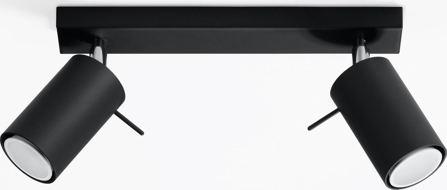 Lampa sufitowa Lumes Halogenowy plafon LED E782-Rins - czarny