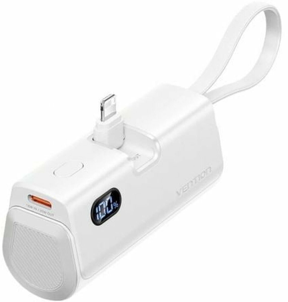 Powerbank Vention Powerbank FHRW0 Biały 4800 mAh