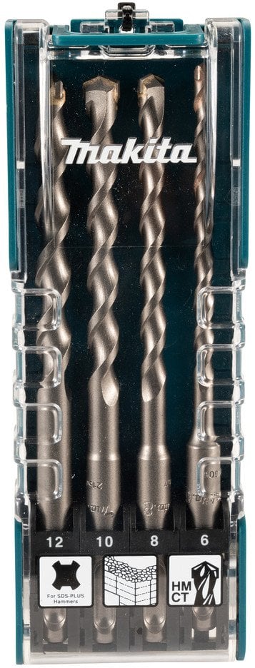 SDS-PLUS TCT DRILL BIT SET 4-PCS