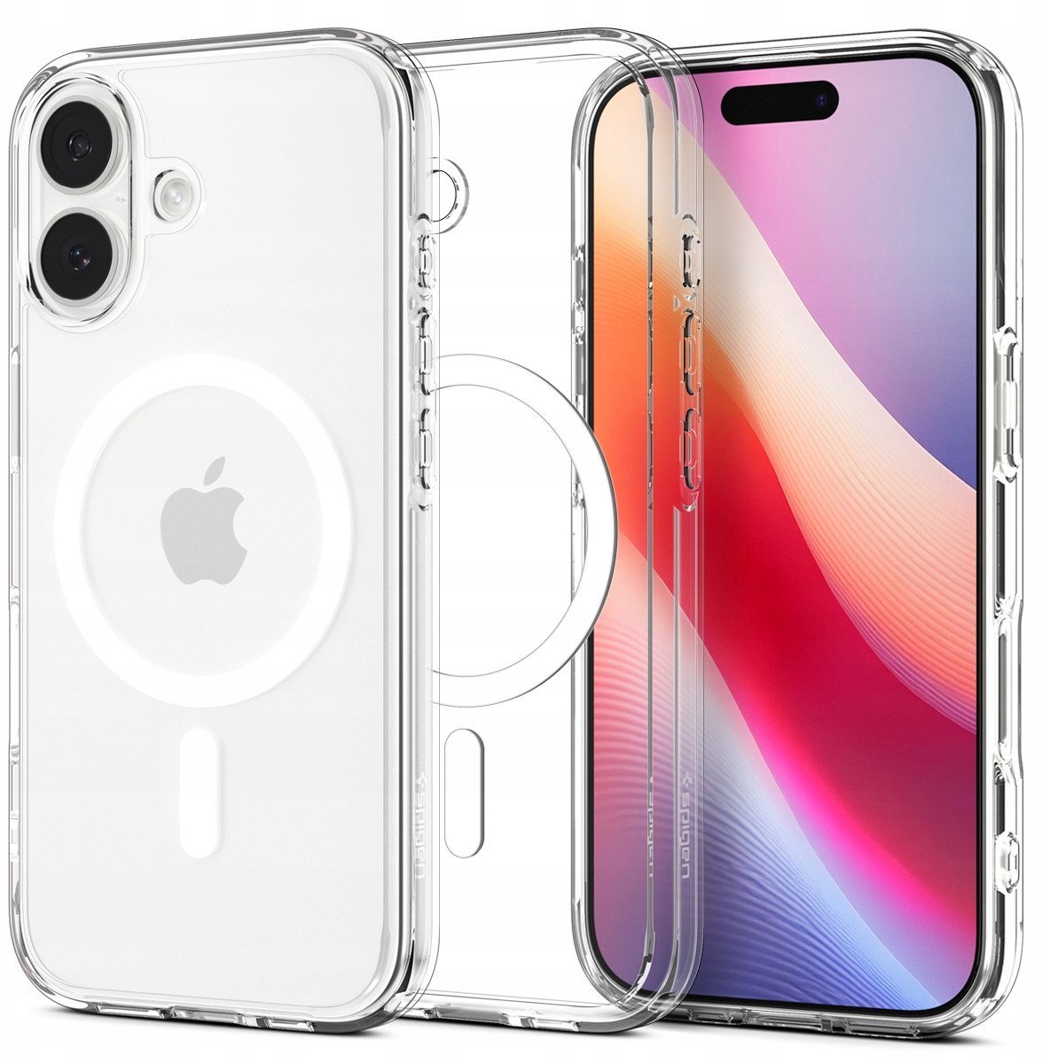 Etui Spigen Ultra Hybrid Mag MagSafe do iPhone 17 biały