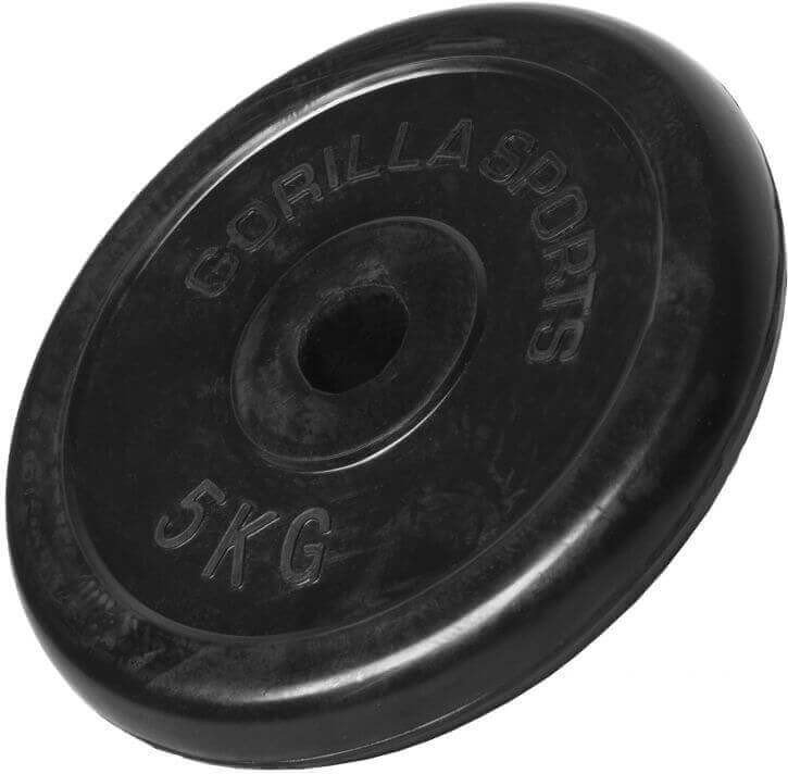 5 kg Obciążenie żeliwne gumowane 30mm