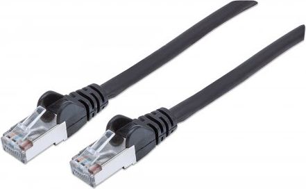 Intellinet Network Solutions Patchcord S/FTP, CAT7, 0.5m, czarny (740623)