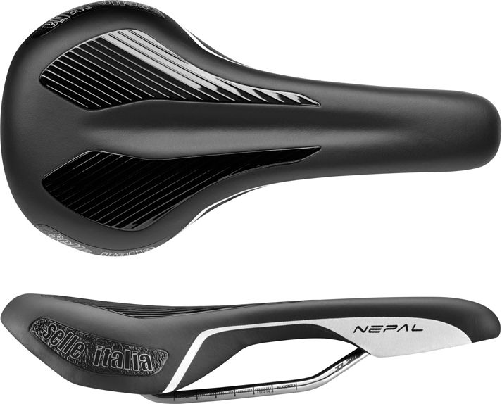 Selle Italia Siodło NEPAL TI S (id match - S1) Ti 316 Tube 7 Fibra-tek Czarne (SIT-028A001IKC001)