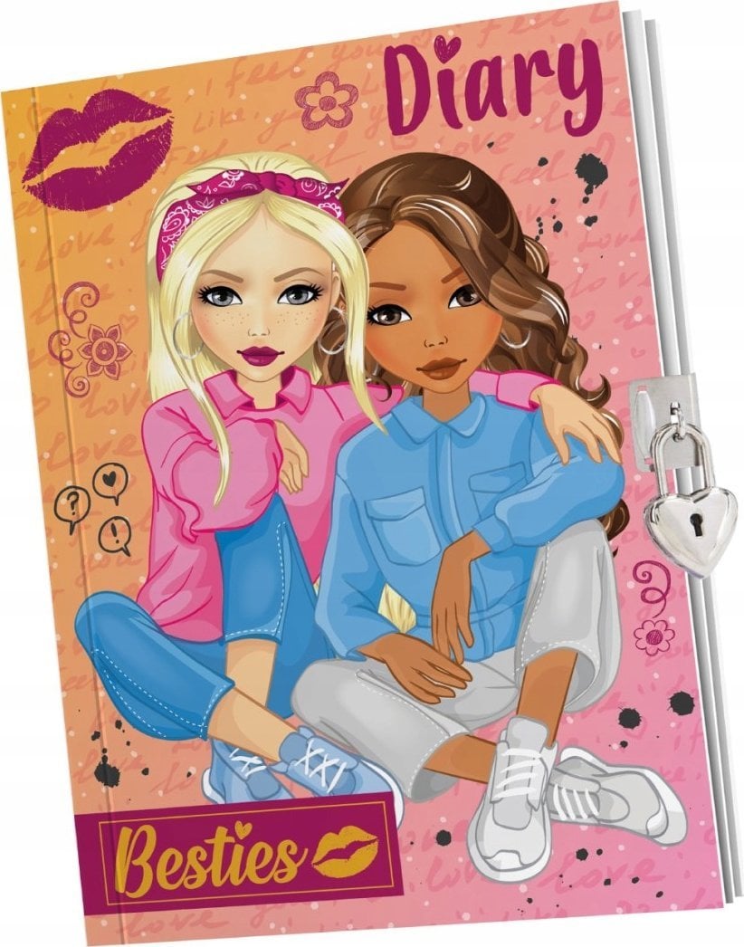 *****GRAFIX pamiętnik z kłódką A5 140029 98753