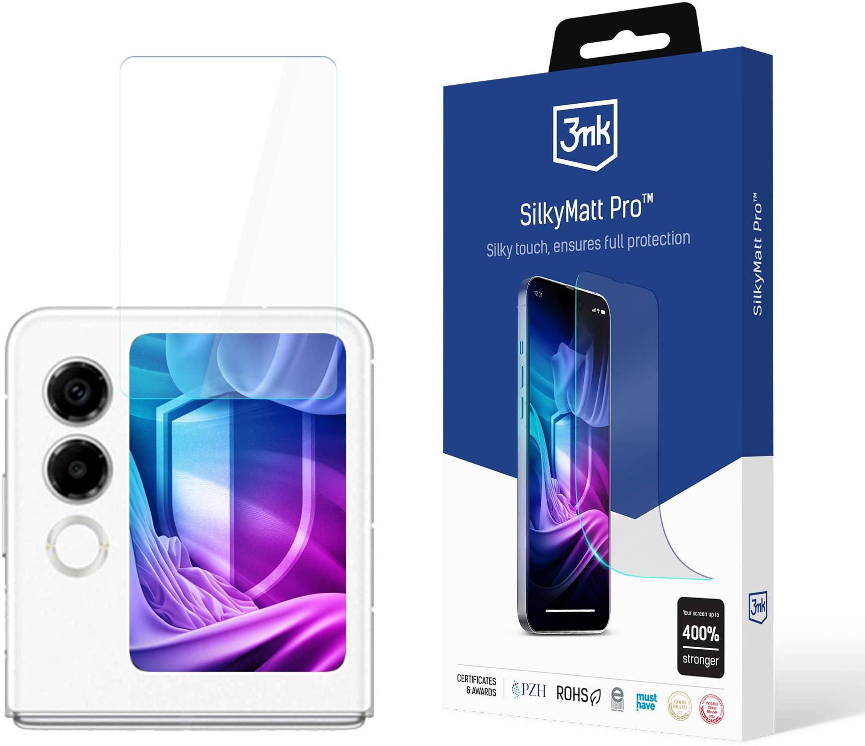 NUBIA FLIP 2 (FRONT) - 3MK SILKY MATT PRO