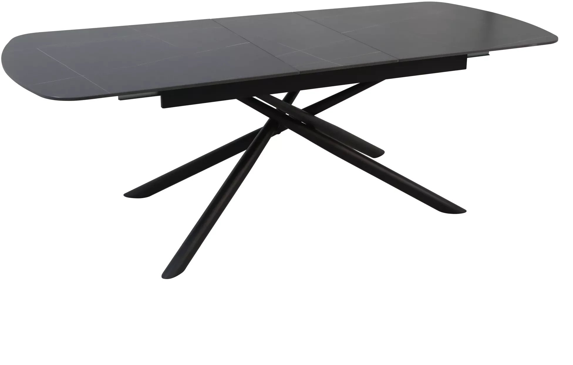 Stół rozkładany 180(220)X90 VECTOR czarny ceramiczny Signal