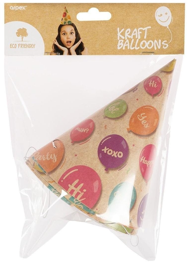 Czapeczki Kraft Balloons 6szt