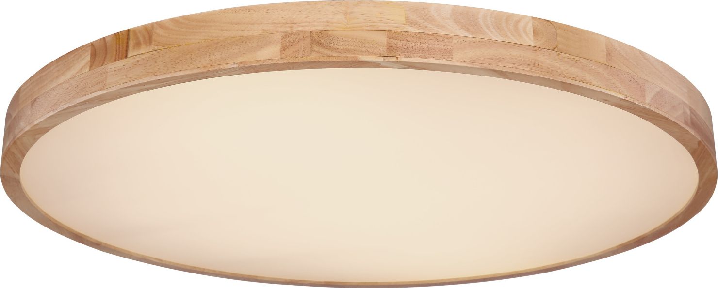 Lampa sufitowa Globo Nowoczesny plafon sufitowy brązowy Globo RAINER ledowy 41745-60