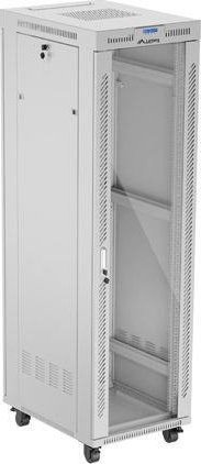 Terminal sieciowy Lanberg Szafa instalacyjna Rack stojąca 19" 42U 600x800 szara drzwi szklane LCD Lanberg (flat pack)