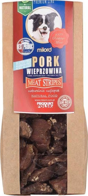 Przysmak dla psa - wieprzowina w kawałkach 150 g