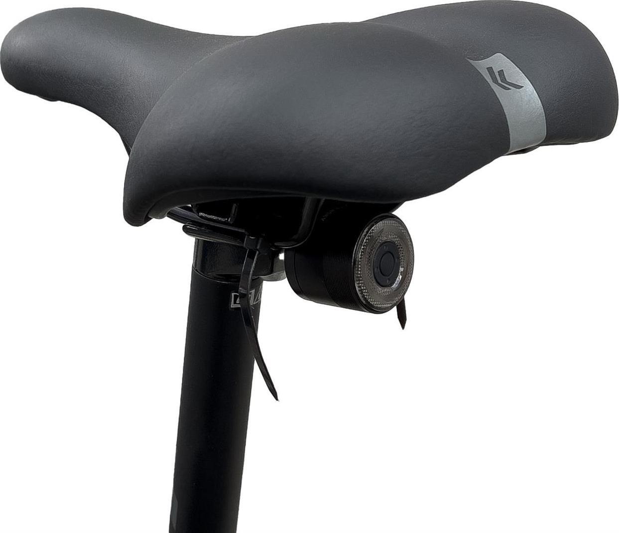 Wozinsky Wozinsky lampka rowerowa tylna LED z micro USB czerwone światło 5 trybów czarna (WRBLB2)