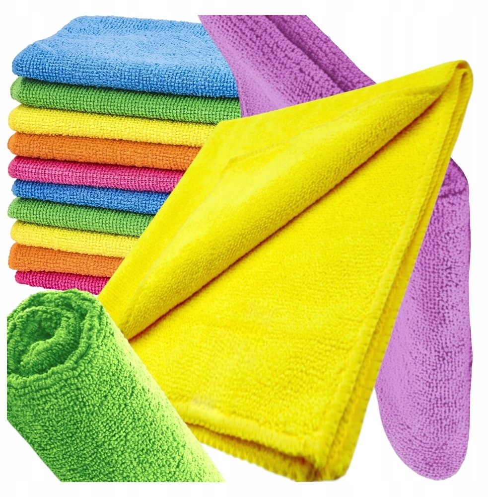 ŚCIERECZKA Z MIKROFIBRY 30x30cm 10 szt. KANZA