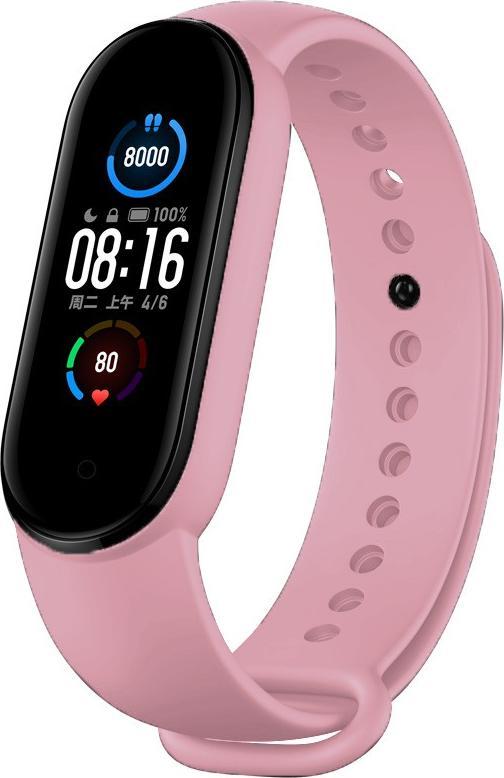 Devia Devia pasek Deluxe Sport do Xiaomi Mi Band 5/ Mi Band 6 pink