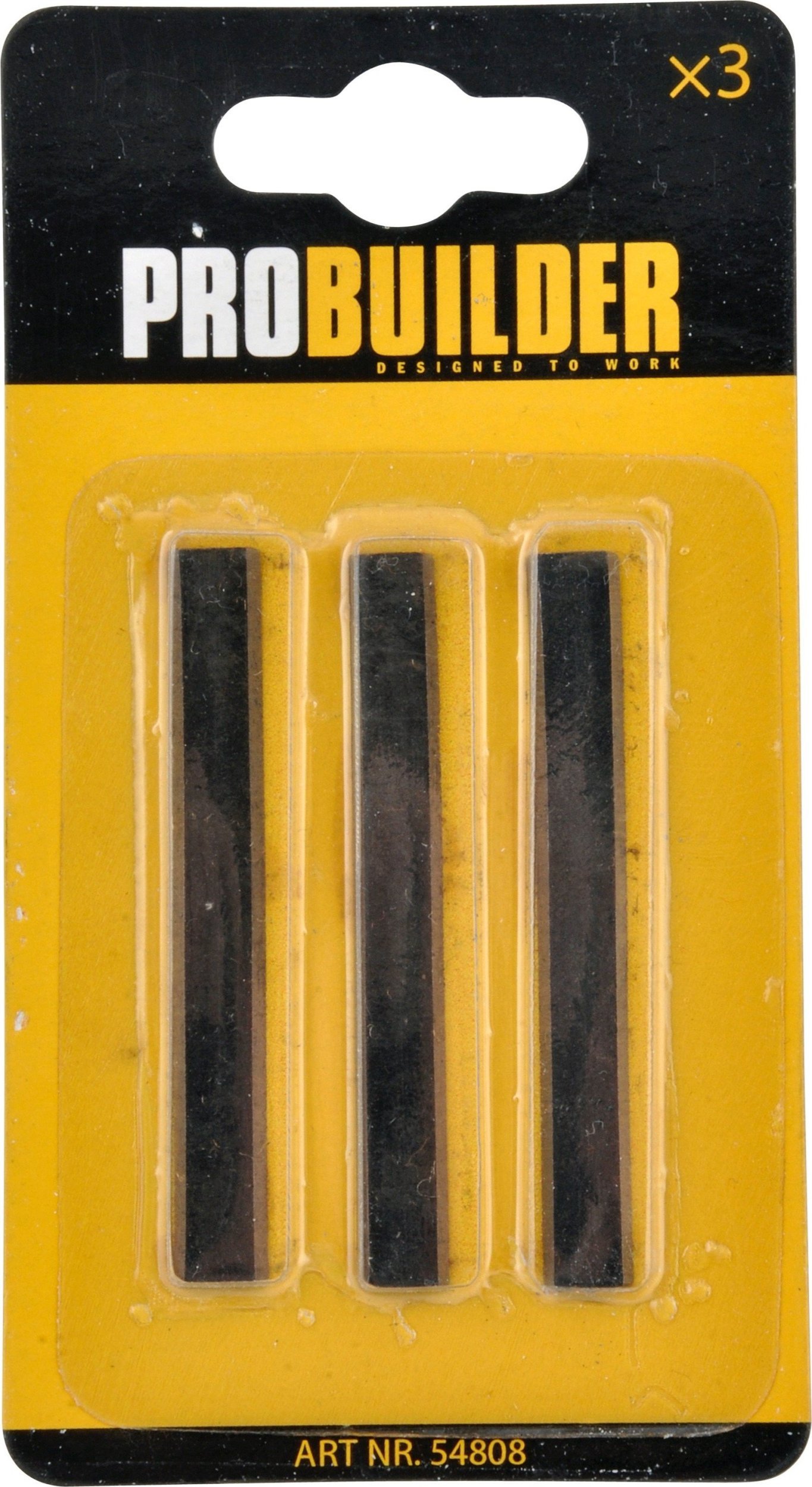 Pro-Line Probuilder Klinge til universalskraber. 63 mm. - 3 stk.