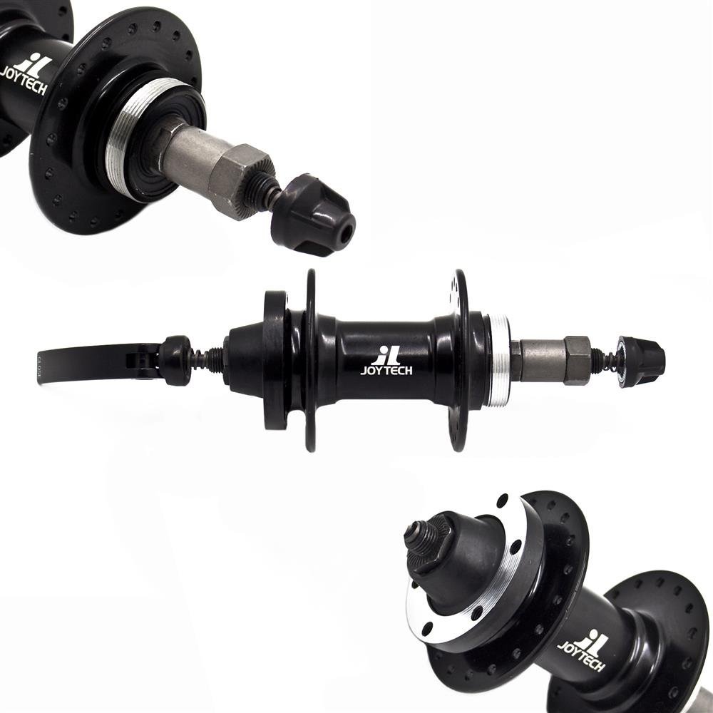 Joytech Piasta tylna Joytech JY-D242DSE, 32H, wolnobieg, hamulec tarczowy, QR, czarna