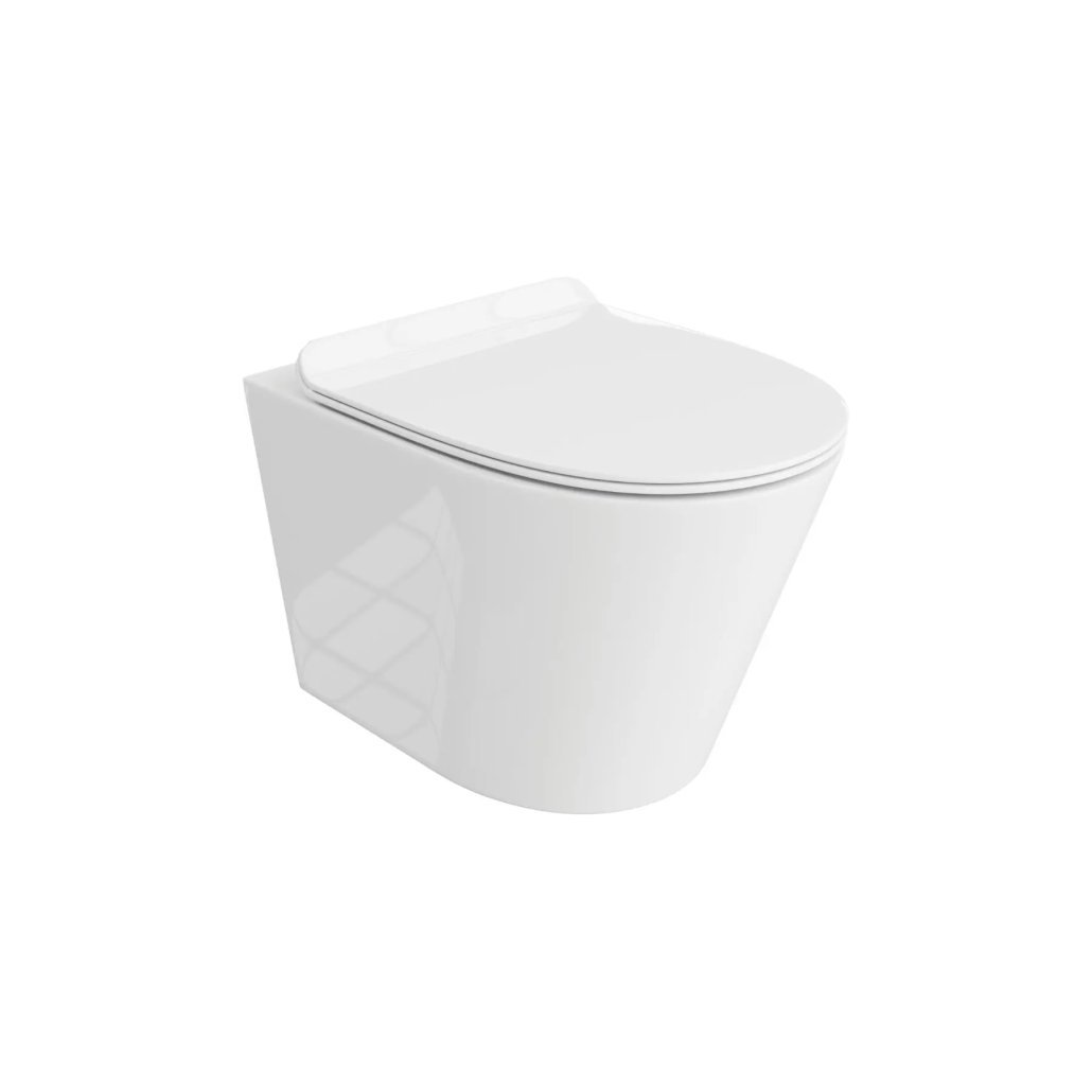 Miska WC CE-MW-003-11-51 / JELLOW / OVIEDO / MISKA RIMLESS WISZĄCA DESKA SLIM W-O 51X33,5 /