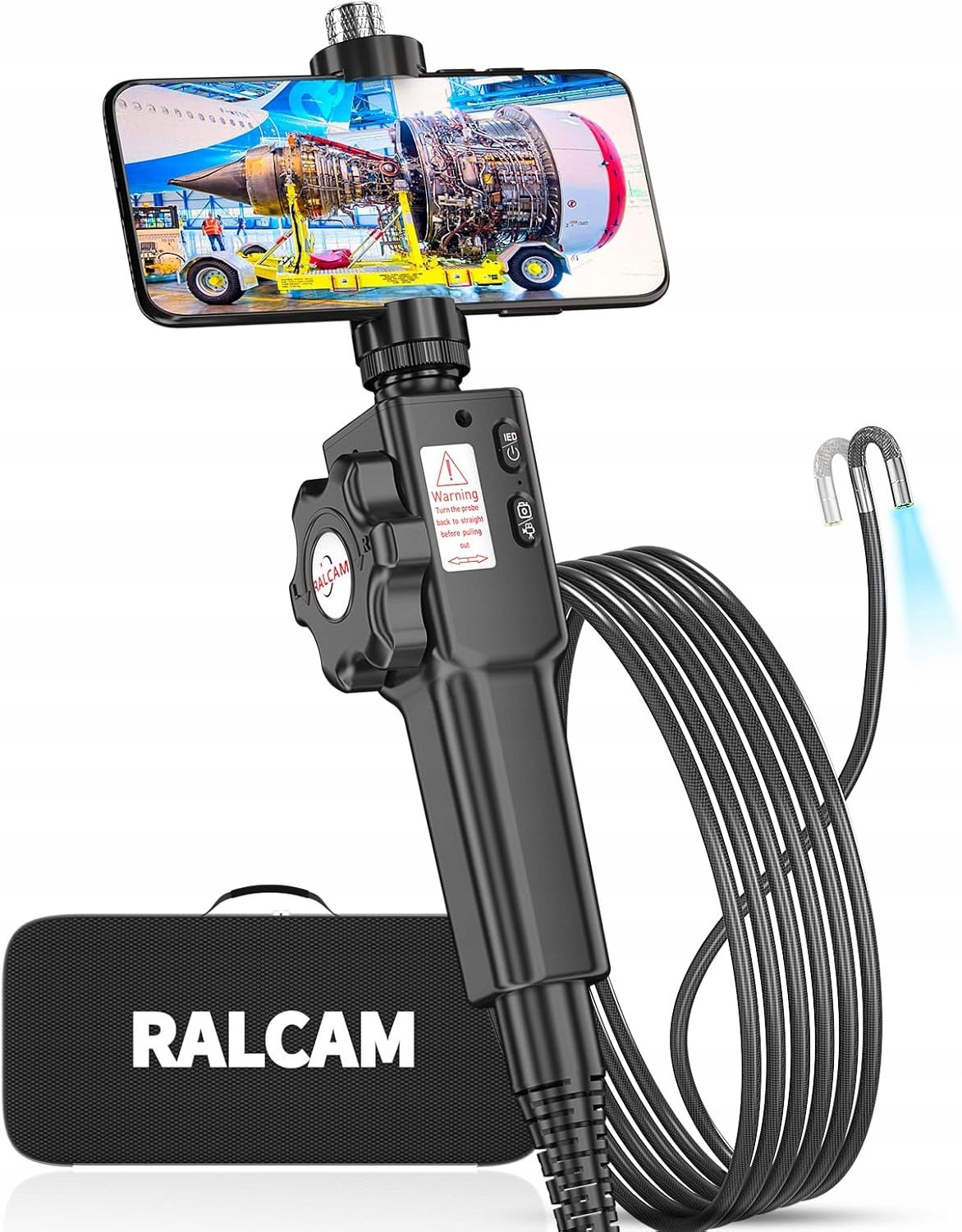 Ralcam F408A Kamera endoskopowa 8,5 mm HD1080P kabel 2m