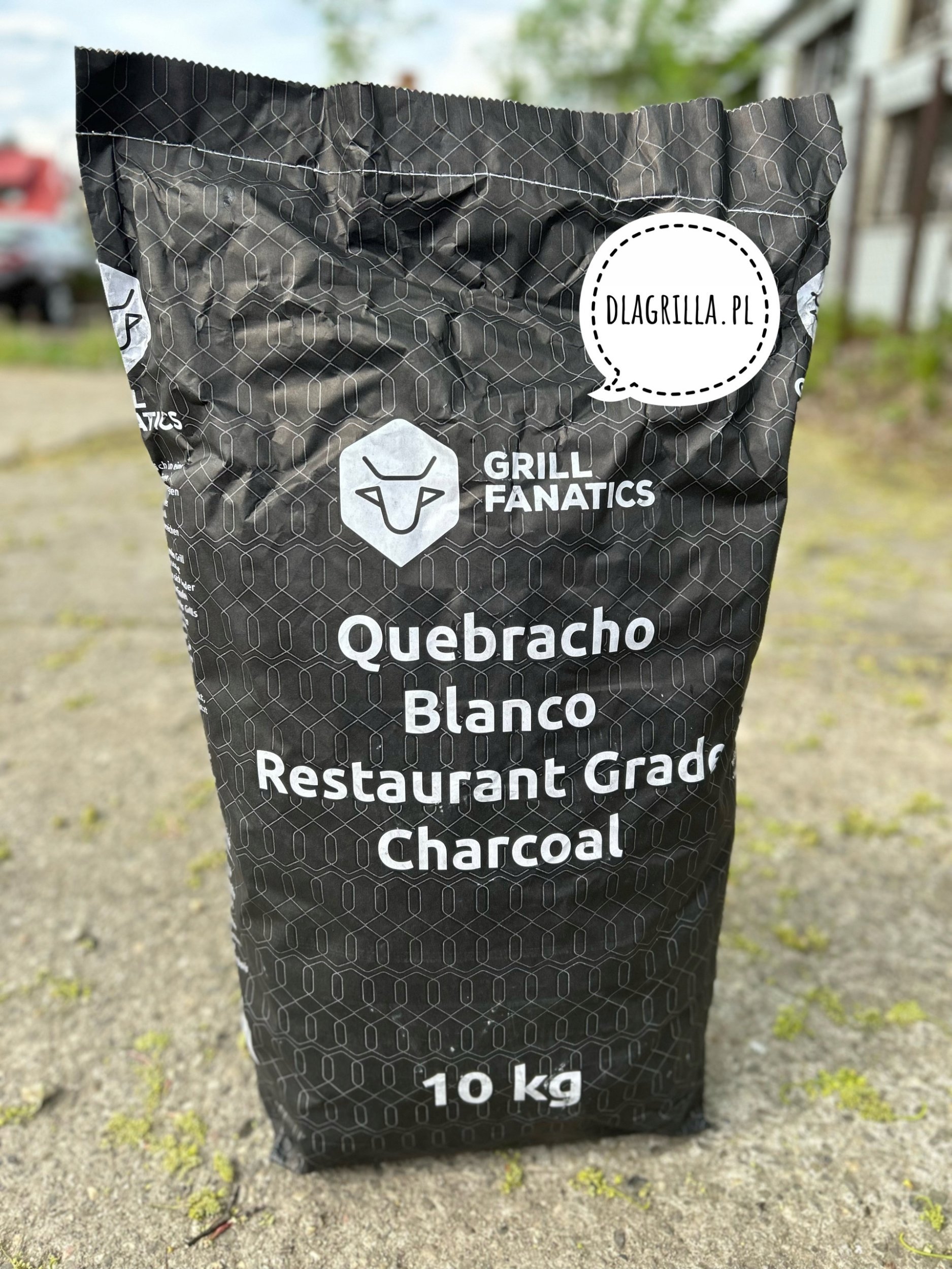 Profesionali medžio anglis RoosKCB Grill Fanatics White Quabracho 1317, 10 kg