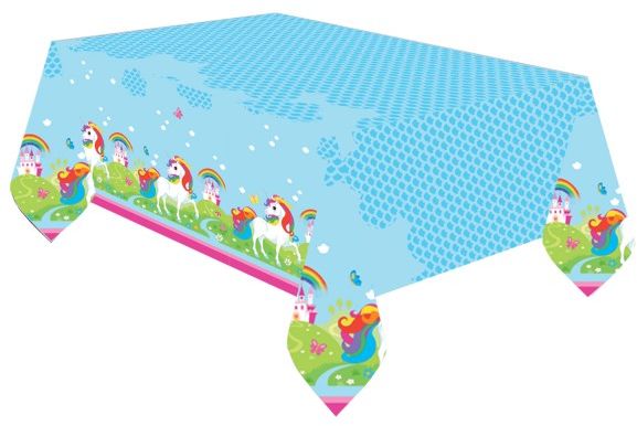 AMSCAN Obrus foliowy Jednorożec 120 x 180 cm (9902104)