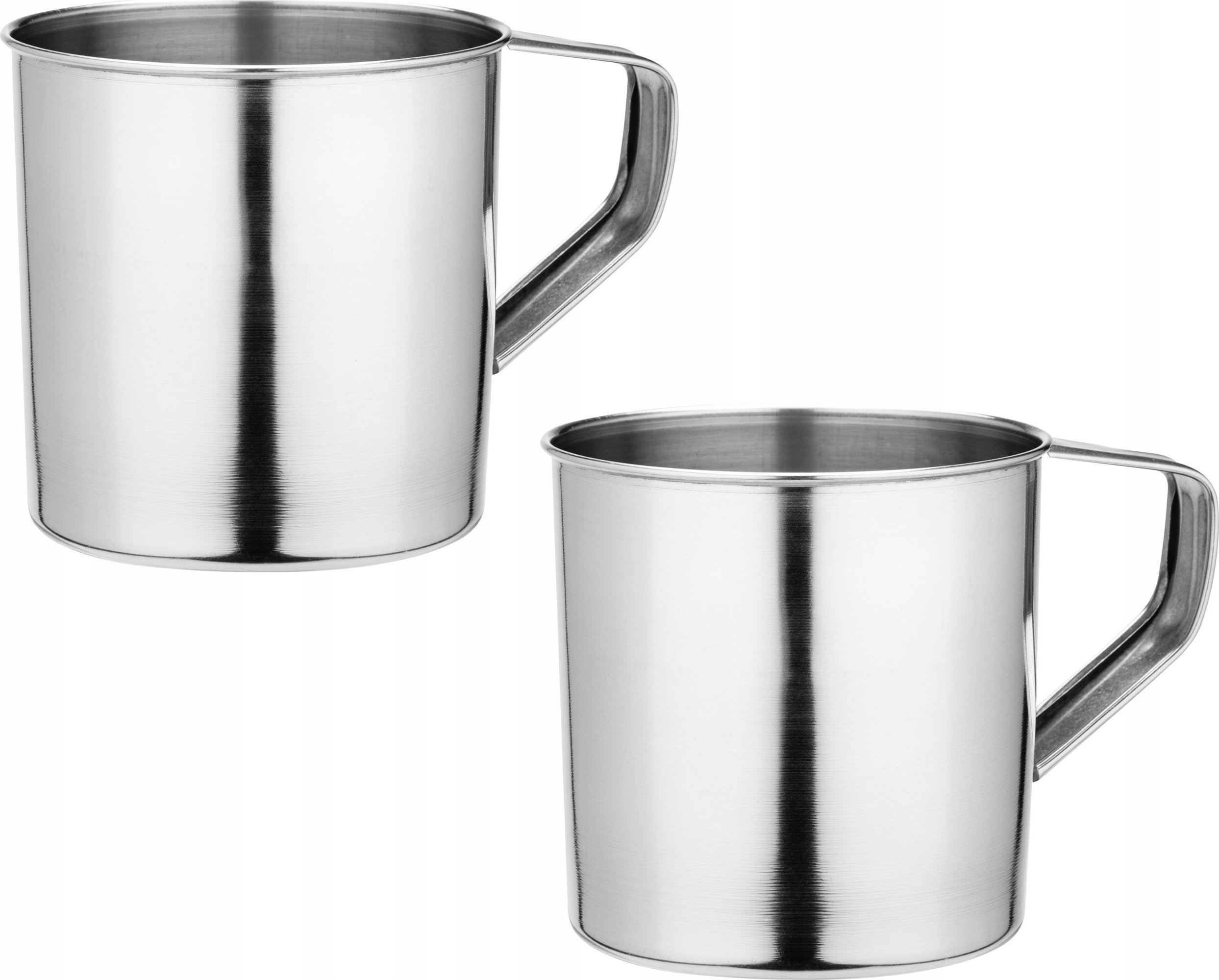 Kadax Kubek Stalowy 600ml Do Kawy Herbaty Turystyczny 2x